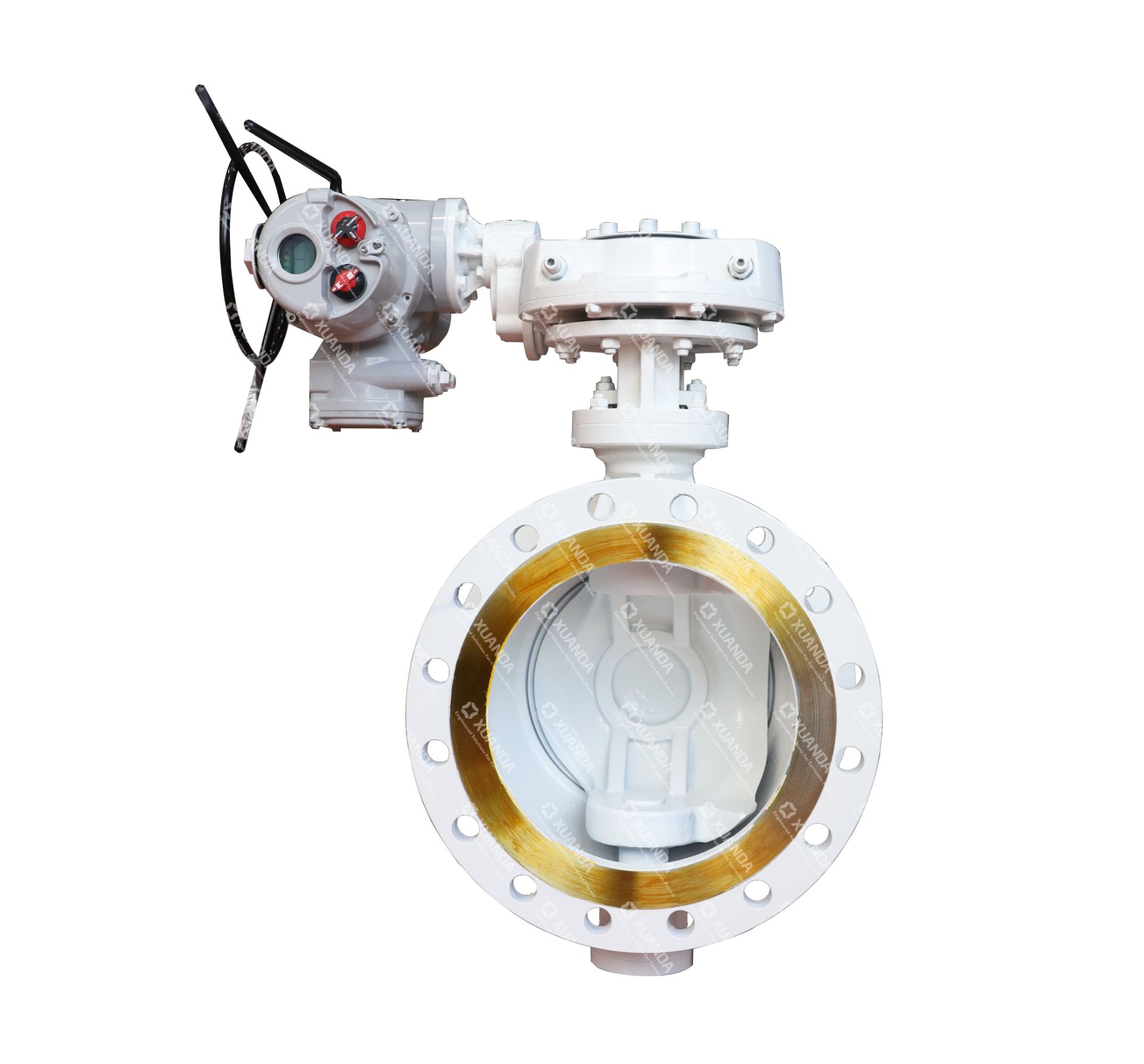 DN400電動(dòng)半偏心球閥